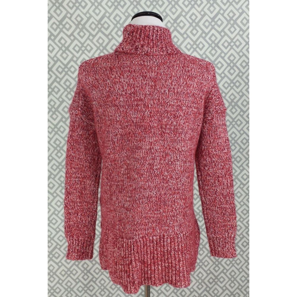 J. Crew Wool Mohair Turtleneck High Low Sweater - Picture 4 of 6